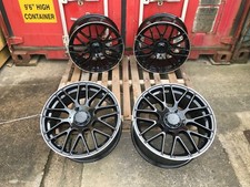 20" Inch Mercedes C Class AMG Alloy Wheels NEW C63 S Style X4 staggered