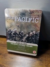 The Pacific (DVD, 2010) 10-Part HBO Miniseries - New Sealed - collector tin