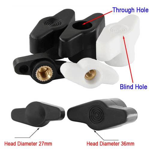 Through blind hole plastic - hole,