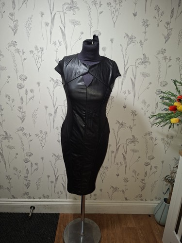 River island black faux - river,