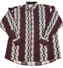 Toss Western Shirt Burgundy