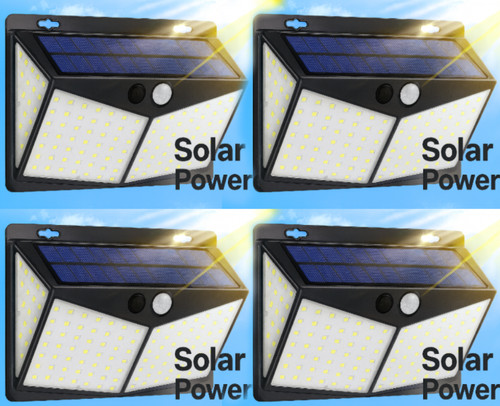 4pack solar powered outdoor - solar,