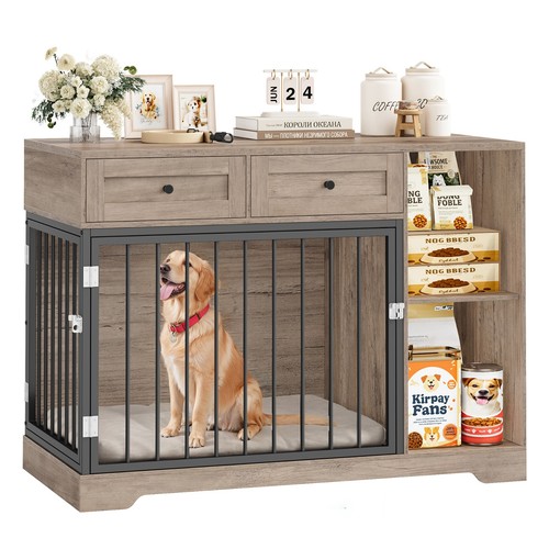 Dog crate furniture - crate,