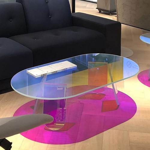 Acrylic coffee table - coffee,