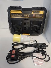 110V/240V  Charger for dewalt 12V-20V MAX Li-ion Battery  USB 2 charging port