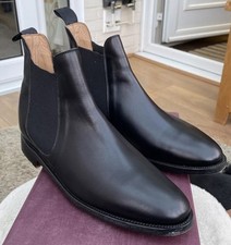 NPS Women’s Classic Black Leather Chelsea Boots Size 6 Rrp £199 Worn Once