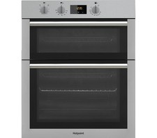 HOTPOINT DD4541IX Built in Electric Double Oven - Stainless Steel