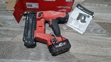 Milwaukee M18FN18GS-18V Nail Gun Bare Unit Second Fix 18GA  and 4Ah battery