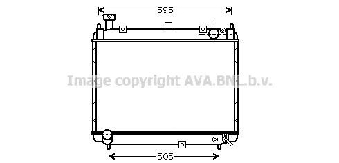 Toyota hiace mini bus radiator - mini,
