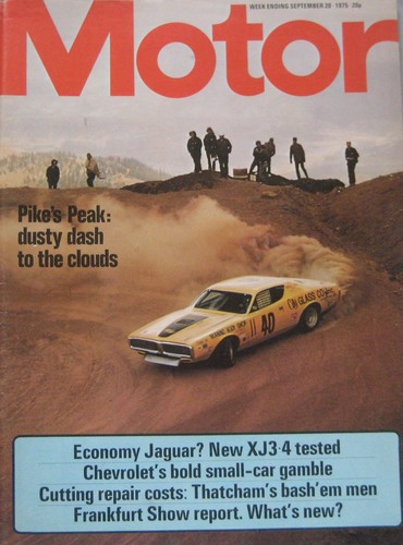 Motor magazine 1975 - magazine, 20/9/1975