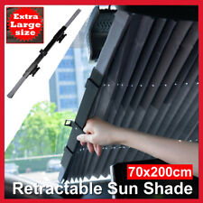 200 x 70cm Folding Car Sun Shade Front Rear Windscreen Sun Screen Cover Curtain