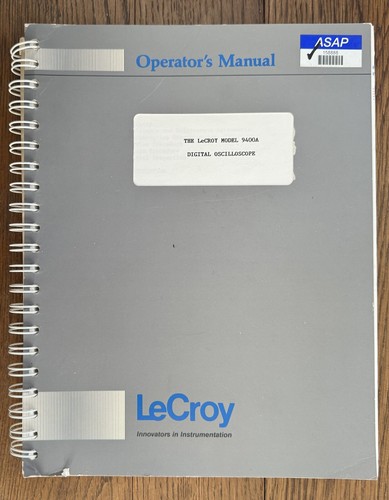 Lecroy 9400a digital - lecroy,