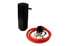 CATCH CAN BLACK UNIVERSAL TALL OIL RESERVOIR TANK BREATHER AIR FILTER