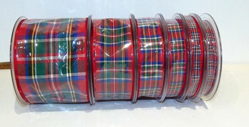 Tartan ribbon berisfords - ribbon,