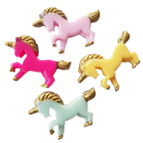 4pcs fairground horse resin - fairground,