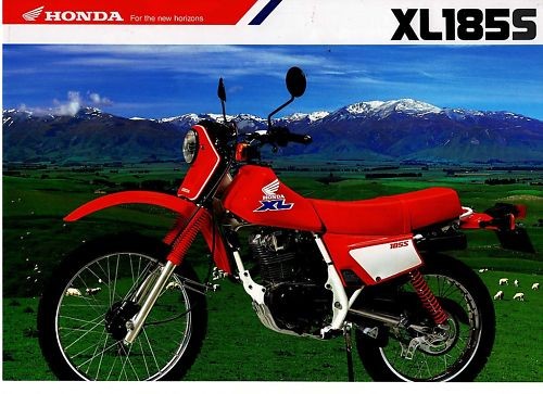 1990 honda xl185sl - honda, off