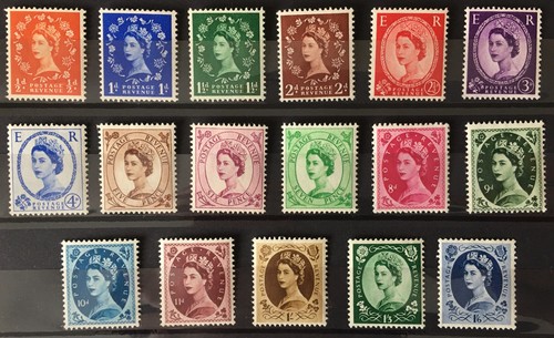 Qeii 1952 wildings - gb,