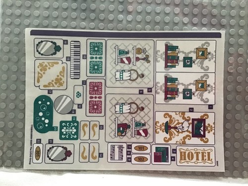 Lego friends sticker sheet - friends,