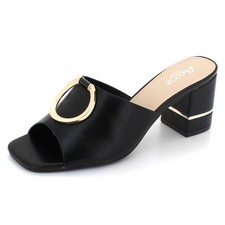 Women Block Heel Slip-On