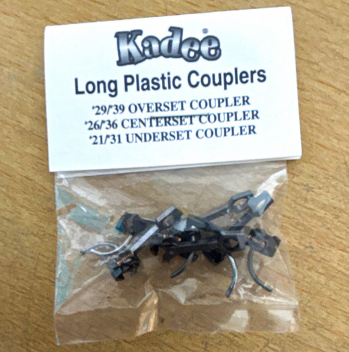 Kadee long plastic couplers - plastic,