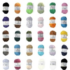 Knit co Lush Plushy / Chenille Chunky - 100g: 100% Polyester