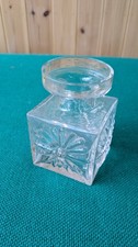 Dartington clear square glass