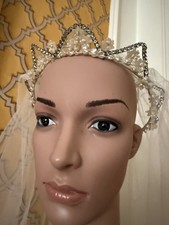 Vintage 1950s Diamanté Tiara
