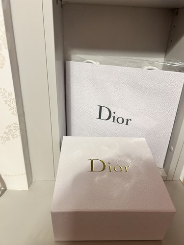 Christian dior white embossed - dior,