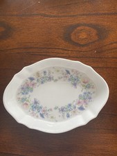 Wedgewood Angela pastel floral trinket tray - good condition
