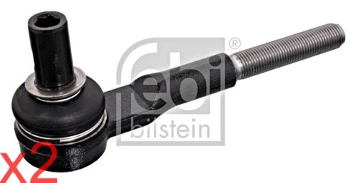 Front tie rod end febi - front, pcs