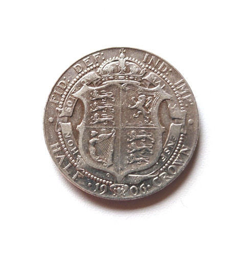 Edward vii silver - vii, half