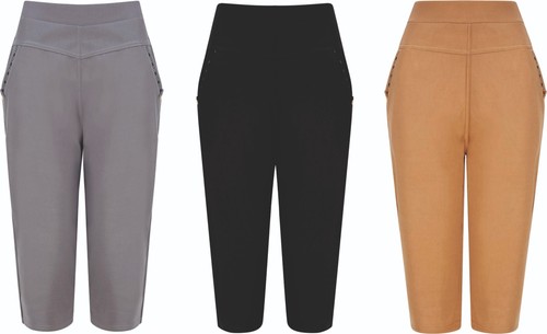 Ladies womens shorts - 3/4, pedal