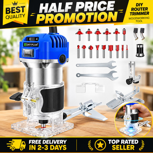 Electric hand trimmer - 1/4",