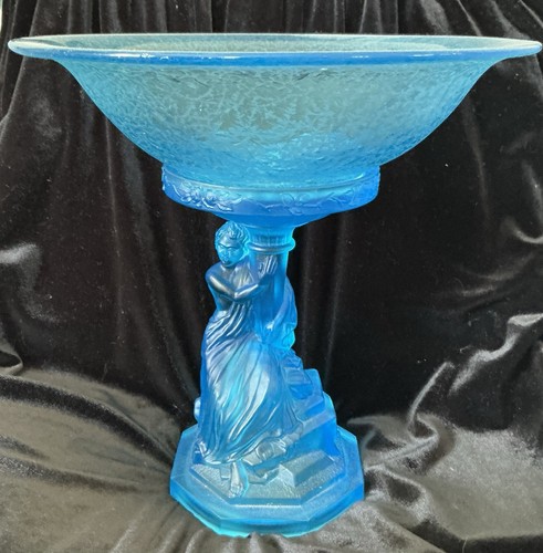 Stunning art deco comport - art, in