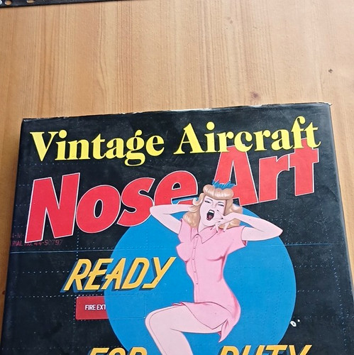 Vintage aircraft nose art - vintage,