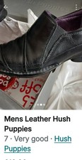 Hush Puppies Mens Leather
