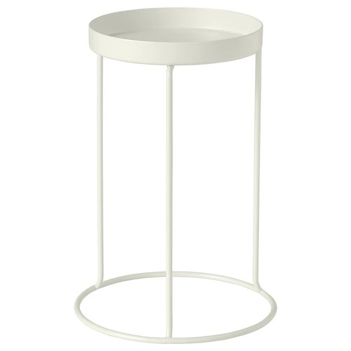 White metal plant - white,