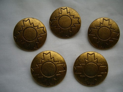 Antique gold brass effect - gold/,