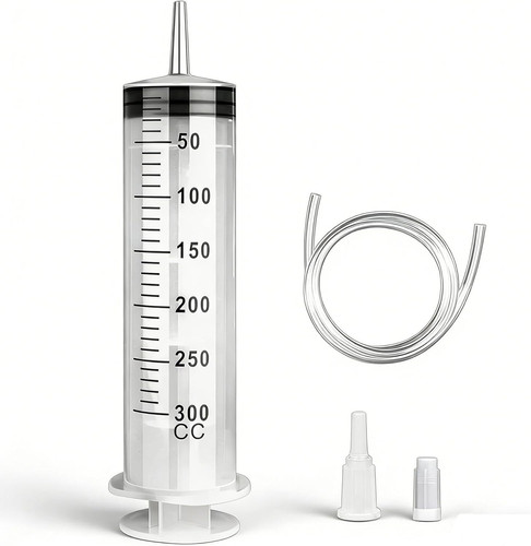 Large syringe 300ml plastic - large,