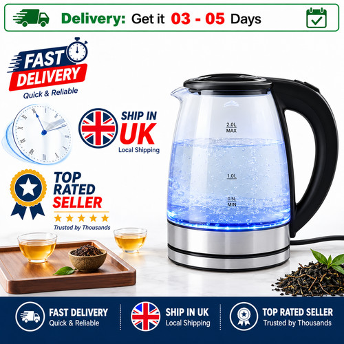 Glass electric kettle fast - glass,
