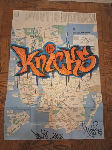New york knicks graffiti - new,