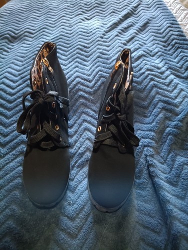 Woman new heeled black - woman, suede