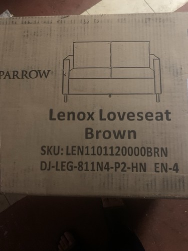 Gold sparrow lenox - sparrow, loveseat