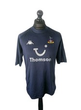 Tottenham Hotspurs Football Shirt Vintage Kappa 2004 / 05 Blue Mens L - XXL