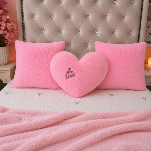 Set pink fluffy - 3,