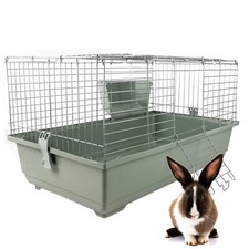 Rabbit guinea pig - indoor, cage
