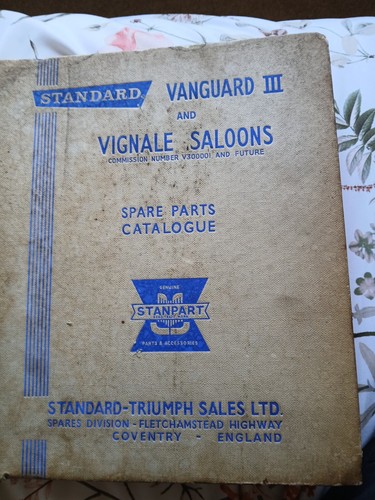 Standard vanguard parts - 3,