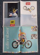  Aprilia Climber Trials brochure / poster. Pictured Tommi Ahvala c. 1993
