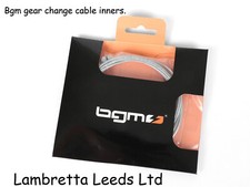 LAMBRETTA BGM GEAR INNER CHANGE CABLES  - NEW  - FREE POST.