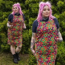 RUN AND FLY 70's Bright Floral